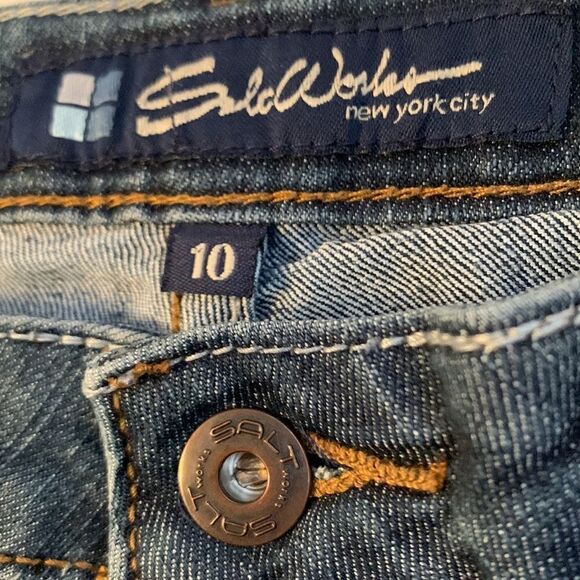 Salt Works Med Rise Bootcut Denim Women’s Jeans Size 10 - Picture 11 of 12